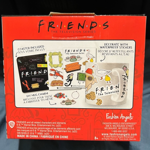 FRIENDS TV Show - DIY mug set - NWT - Picture 4 of 13